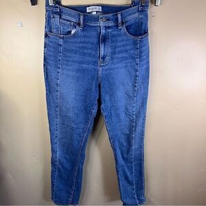 Abercrombie & Fitch Super Skinny Ankle High Rise Curve Love Womens‎ Size 32/14